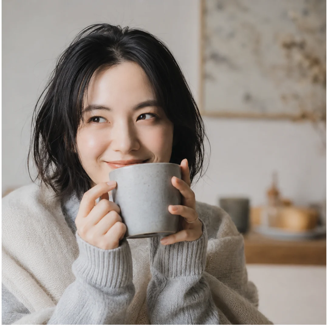 お茶を楽しむひとときのイメージ（2）